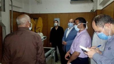 نائب محافظ الجيزة يتفقد غرف العزل الصحي بمستشفيي أطفيح والصف المركزي | صور
