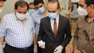 نائب محافظ سوهاج يتفقد مستشفى المنشاة المركزي