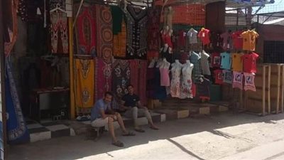 إعادة فتح الحي التجاري بالقنطرة غرب في الإسماعيلية | صور