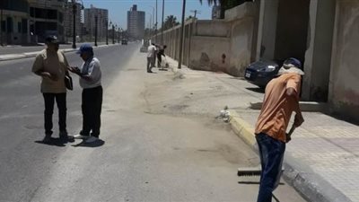 رفع ٢٠ طن مخلفات في الإسكندرية | صور