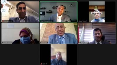 وزير الرياضة ورئيس الأكاديمية العربية يبحثان سبل التعاون في ريادة الأعمال وتدريب الشباب