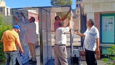 84 بوابة تطهير إلكترونية بلجان الثانوية العامة بكفرالشيخ | صور