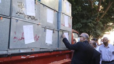 محافظ قنا يتابع تجهيز مركز توزيع أسئلة امتحانات الثانوية العامة| صور