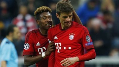 مولر وألابا يعادلان رقم ريبيري في عدد مرات الفوز بالدوري الألماني
