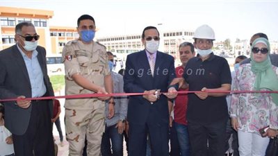 محافظ شمال سيناء ورئيس جامعة العريش يفتتحان عددا من الإنشاءات الجديدة | فيديو
