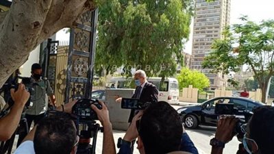 رئيس نادي المقاولون يصل اتحاد الكرة | صور