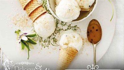 طريقة عمل آيس كريم الفانيليا في البيت من مطبخ الشيف آسيا