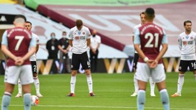 عودة الدوري الإنجليزي بدقيقة صمت وعبارة 