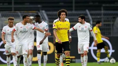 دورتموند يخسر أمام ماينز 0/2.. وفوز ليفركوزن وفرانكفورت