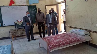 مدير تعليم الإسماعيلية يتفقد استراحة مراقبي امتحانات الثانوية العامة | صور