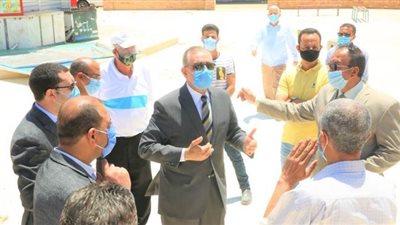 محافظ كفر الشيخ يتفقد مدينتي بلطيم ومصيف بلطيم | صور