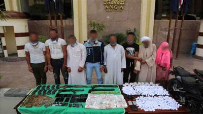 المتهمون بتجارة المخدرات في أوسيم للنيابة: منعرفش عنها حاجة