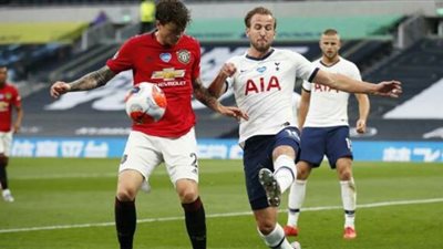 تعادل مثير بين توتنهام ومانشستر يونايتد 1/1 في الدوري الإنجليزي