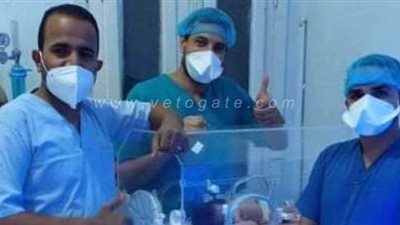 أول حالة ولادة لمصابة بفيروس كورونا في مستشفى مطاي بالمنيا | صور