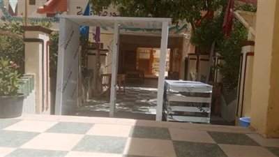 بوابات تعقيم ولجان فرعية وإجراءات احترازية للجان الثانوية بالوادي الجديد