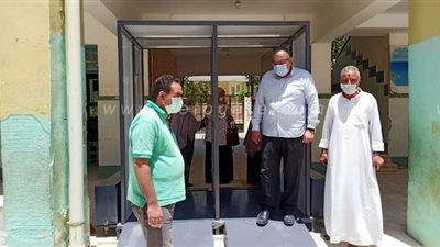 بوابات تعقيم و6 جهات إشرافية.. استعدادات مطروح لامتحانات الثانوية | صور