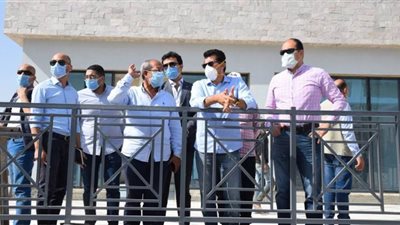 وزير الرياضة يتفقد مضمار الدراجات باستاد القاهرة ومركز شباب الأسمرات | صور