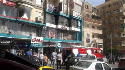 السيطرة على حريق بمحل منسوجات في الإسكندرية