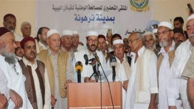 مجلس قبائل ترهونة يعلن تأييده لخطاب السيسي: تدخل مصر في الشأن الليبي مشروع