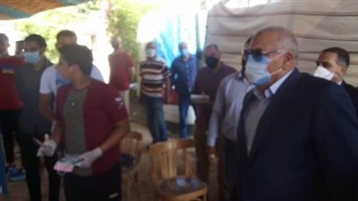 محافظ الوادى الجديد يتفقد لجان امتحانات الثانوية العامة | صور