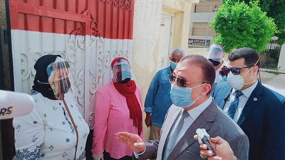 جولة تفقدية لمحافظ الإسكندرية على لجان الثانوية العامة
