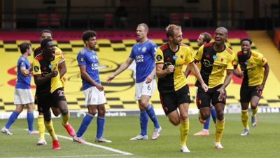 واتفورد يجبر ليستر على التعادل في الدوري الإنجليزي