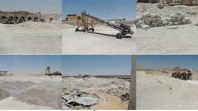 شرطة البيئة تصادر 86 طن أعلاف وأسمدة غير صالحة للاستهلاك