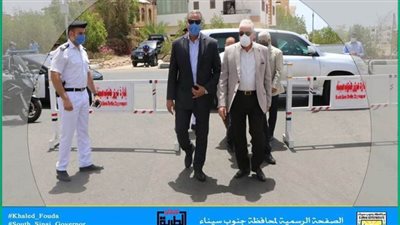 محافظ جنوب سيناء يتفقد لجان الثانوية العامة بشرم الشيخ | صور
