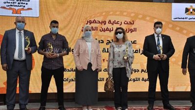 محمد سامي: تكريمي بوزارة التضامن الاجتماعي وسام على صدري | صور