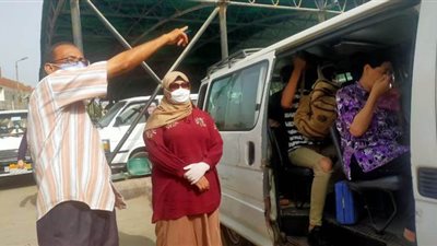 سحب 1093 رخصة قيادة بسبب الكمامات في المنوفية