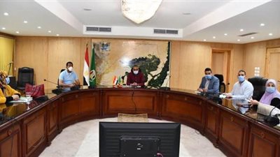 ‏محافظ الفيوم يتابع إجراءات التصدي لفيروس كورونا