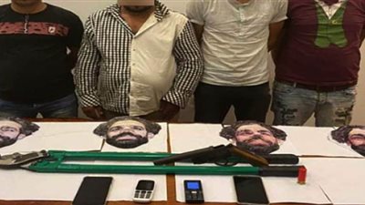 استعجال تقرير الأدلة الجنائية في ضبط تشكيل عصابي لسرقة المتاجر باستخدام أقنعة محمد صلاح