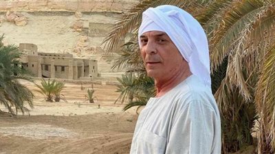 محمود حميدة ينشر صورة من سيوة: 