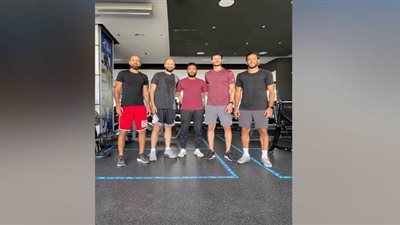 الشناوي ومروان يواصلان تدريباتهما رفقة ثنائي سلة الأهلي