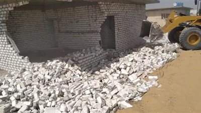 إزالة 22 حالة تعدٍّ على أراضي الدولة بالإسماعيلية