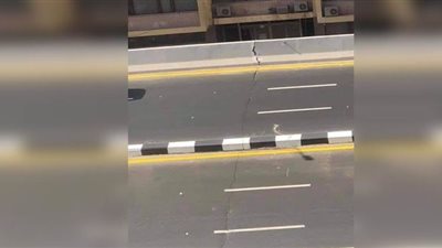 أمور فنية.. حقيقة وجود شرخ في كوبري أول عباس بمدينة نصر