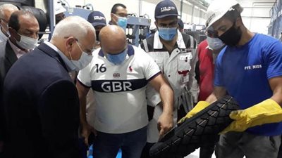 محافظ بورسعيد عن مصنع إطارات السيارات: 