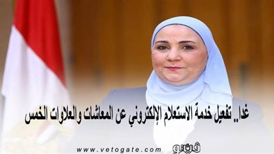 غدا.. تفعيل خدمة الاستعلام الإلكتروني عن المعاشات والعلاوات الخمس