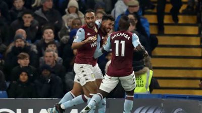 تريزيجيه أساسي والمحمدي احتياطي.. تشكيل أستون فيلا لمواجهة نيوكاسل