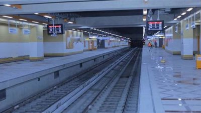 قطع عرضى بشارع مراد في الجيزة لتنفيذ أعمال الخط الرابع  لمترو الأنفاق