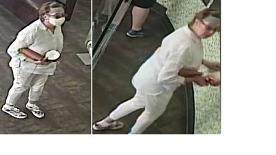 أمريكية تسعل عمداً في وجه رضيع والشرطة تبحث عنها| فيديو