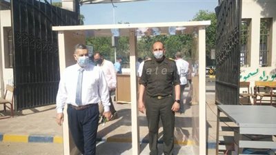 وكيل تعليم الجيزة يتفقد لجان تقدير الدرجات بالسعيدية | صور