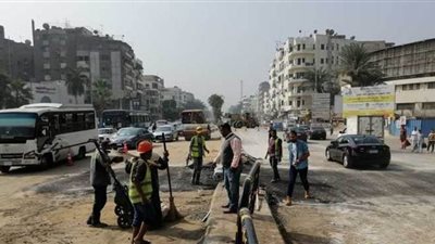 إعادة فتح شارع مراد بالجيزة بعد انتهاء أعمال مترو الأنفاق