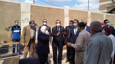 محافظ كفرالشيخ يشدد علي المراقبة الخارجية للجان | صور