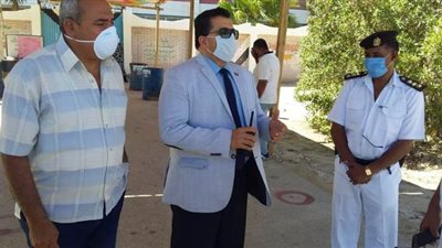 وكيل تعليم جنوب سيناء يتفقد لجنة الثانوية برأس سدر | صور