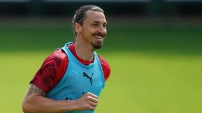 إبراهيموفيتش يعود لميلان في موقعة روما