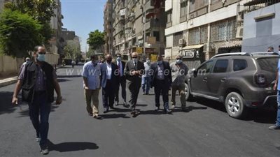 محافظ الجيزة يتفقد أعمال تطوير شارع جمال الدين الأفغاني بالعمرانية 