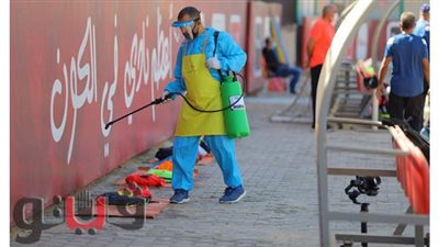 الأهلي يواصل إجراءاته الوقائية ضد كورونا