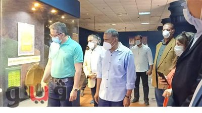 وزير السياحة يتفقد متحف آثار مرسى مطروح