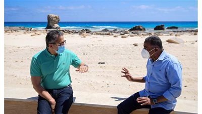 وزير الآثار يتفقد الاستعدادات النهائية لعودة السياحة بمطروح